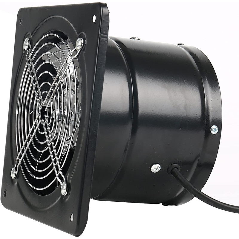 Fepinc Exhaust Fan with Plug, 10 inch 1088CFM Through-the-Wall Ventilation