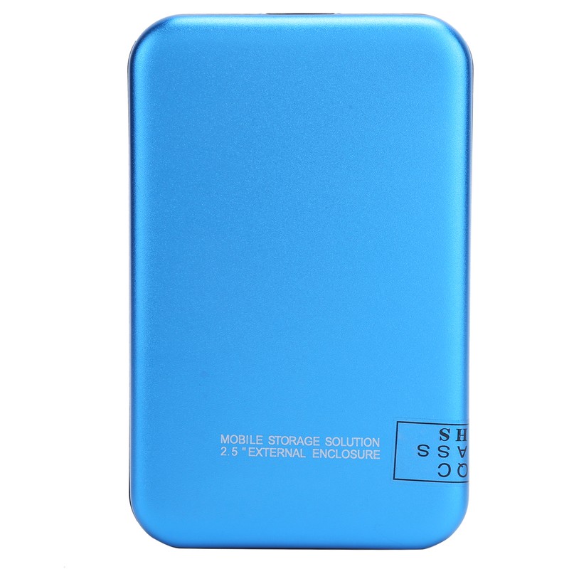 2.5in Mobile External Hard Drive Disk USB3.0 Portable HDD Blue