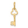 Unbranded 14K Yellow Gold B Key Charm