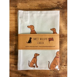 Kedunmoao Vizsla Kitchen Tea Towel - Animal Print, Cotton, 45cm x 65cm