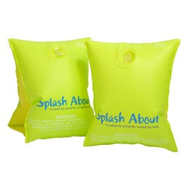 Splash About Plain Armbands, 6-12 Years, Yellow