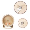 Trsnzul Hamster Wheel 1 Piece Wooden Exercise Wheel for Hamster