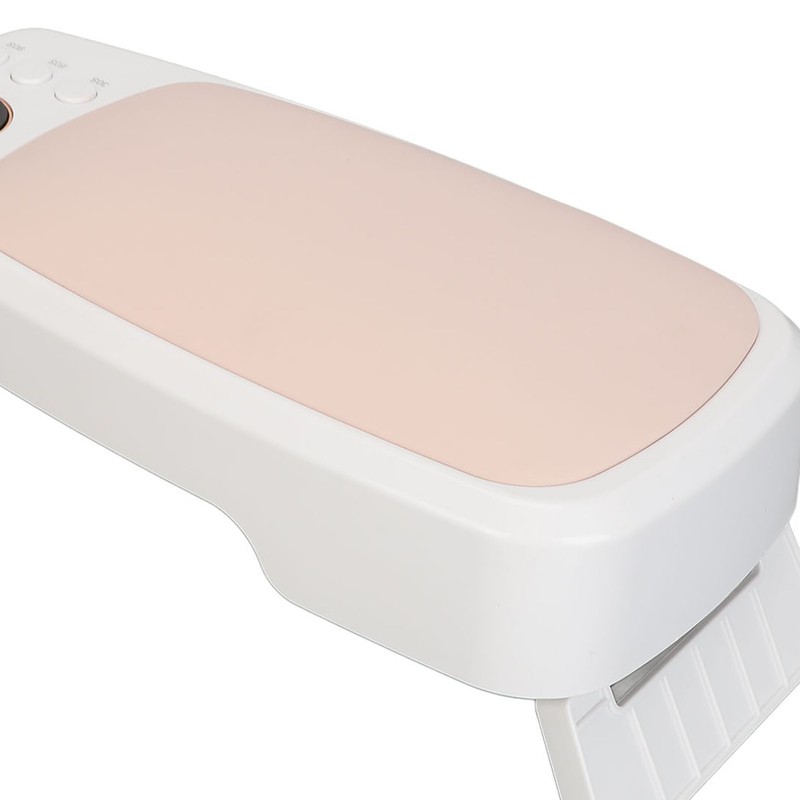 Nail Arm Rest UV LED Lamp Folding PU Padded Hand