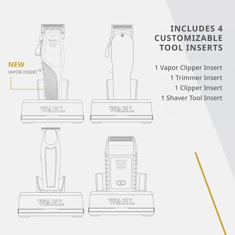 Wahl Single Power Station Charge Stand for Cordless Senior, Cordless