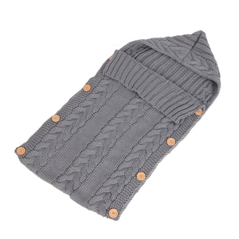Symphony Wire Newborn Baby Wrap Swaddle Blanket, Kids Wool Knit