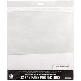 Colorbok Universal Refill Pages 10/Pkg-12 X12, White