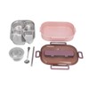 Stainless Steel Lunch Box Office Worker Student Children's Canteen Compartment