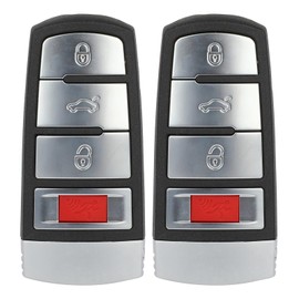 SCITOO 2 Pcs Key Fob Shells Case for Volkswagen for Passat for Volkswagen for CC 2006-2013