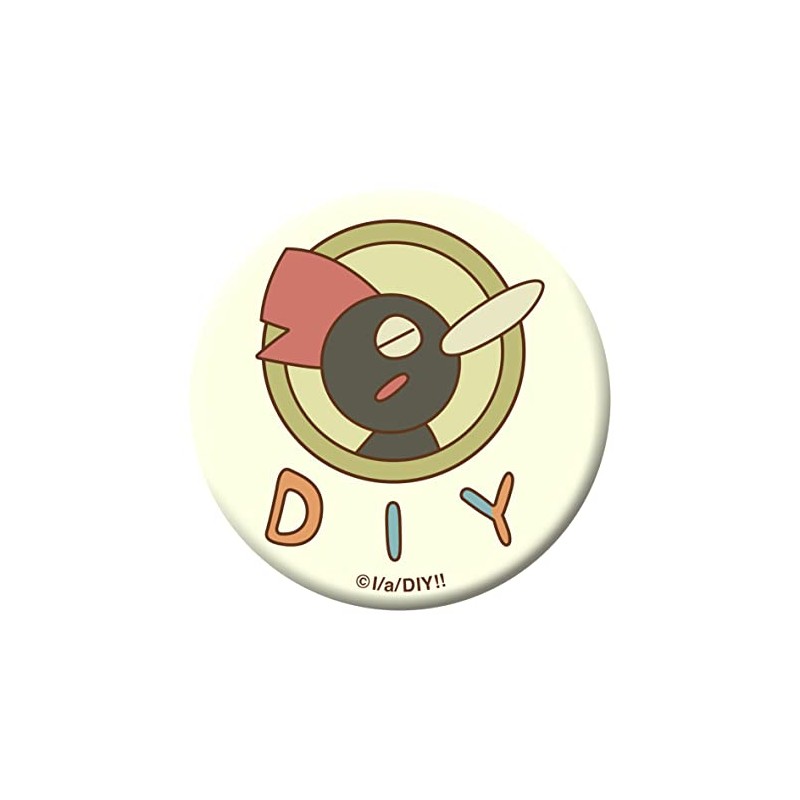 Do It Yourself!! - Do-It-It-Yourself - High Luminous Can Badge