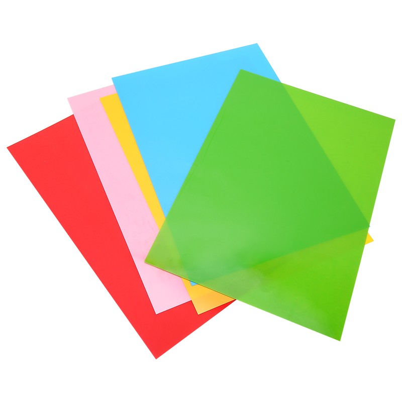 10Pcs Shrink Film Frosted Heat Shrinkable Colored Pencials HandPainted DIY