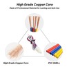 NuIth Car Audio Speaker Wire to RCA Line Output Converter,