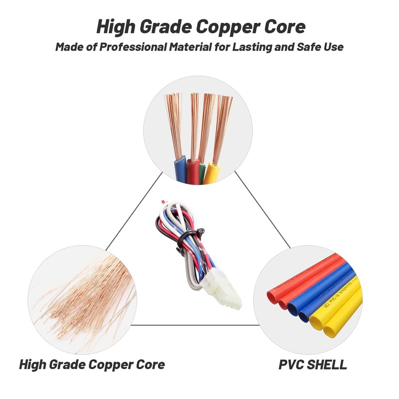 NuIth Car Audio Speaker Wire to RCA Line Output Converter,