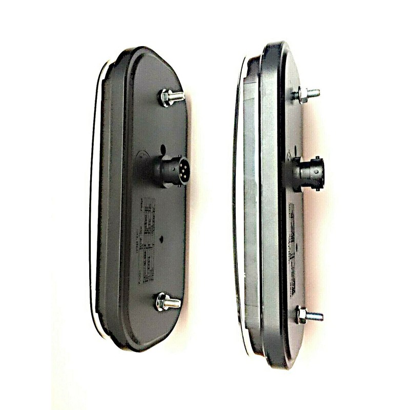 MelTruck 2 x 6-functional LED rear light, dynamic indicator, 5