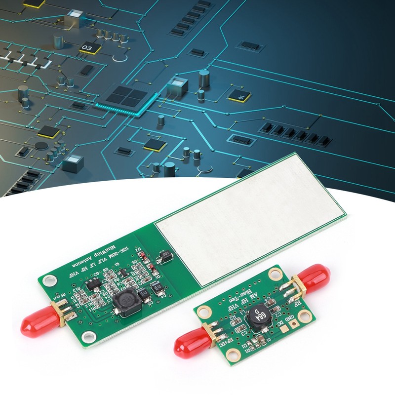 2Pcs MiniWhip Active Antenna RTLSDR Short Wave Radio Receiver Electronic