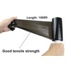 BOMEI PACK3 Roll Industrial Black Mini Stretch Wrap Roll with