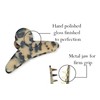 DG Women French Hair Claw clip, Acetate Hair Claw medium