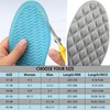 Bellcon Memory Foam Shoe Insoles for Men Non Slip Latex