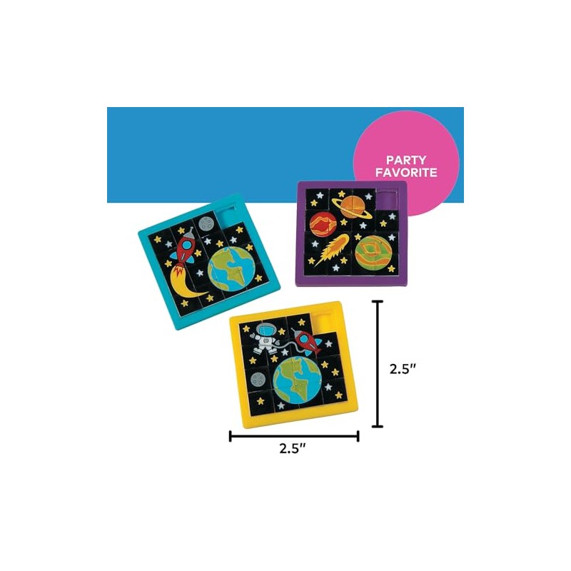 Fun Express Space Slide Puzzles - VBS Vacation Bible School