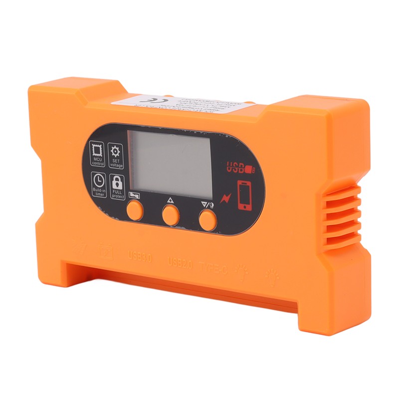 Solar Charge Controller Dual USB Type C Fast Charge Solar