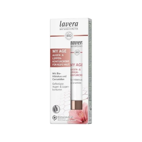 lavera  My Age Eyes & Lips Contour Cream, 15 ml