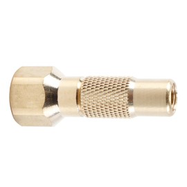 Hoite Schrader Female To 1/4 Npt Female, Tire Inflator Compressor Pump Connect Accessories Long-lasting Fit for Car Bike Motorcycle