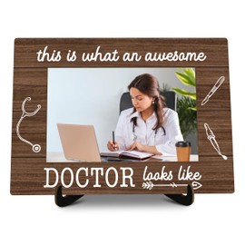 valucise Doctor Pictures Frame, This Is What An Awesome Doctor Like This Photo Frame, Appreciation Thank You Gifts For Best Doctor, Office Home Living Room Bedroom Decoration -a38