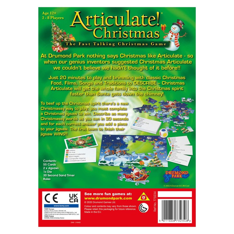 Drumond Park T73234 Articulate Christmas