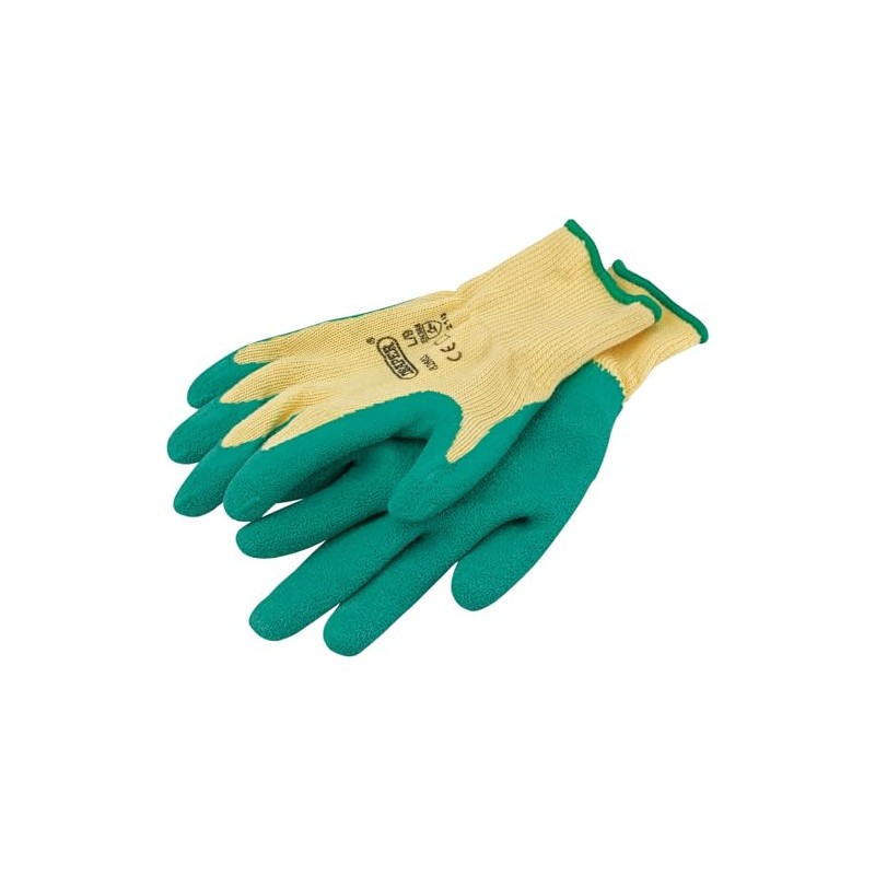 Draper Gardening Latex Coated Gloves | Heavy Duty Working Gloves