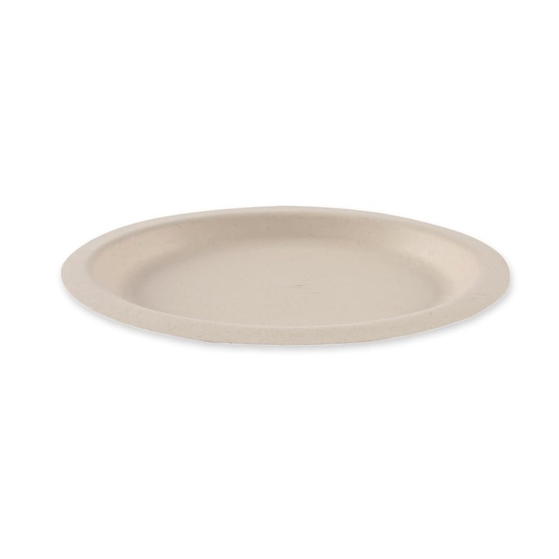 FRANZ MENSCH NatureStar Organic Plates, Oval Sugar Cane, Natural, Length