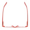 The Shay Colorful Semi-Rimless Half Reader Reading Glasses, 2.75 Red