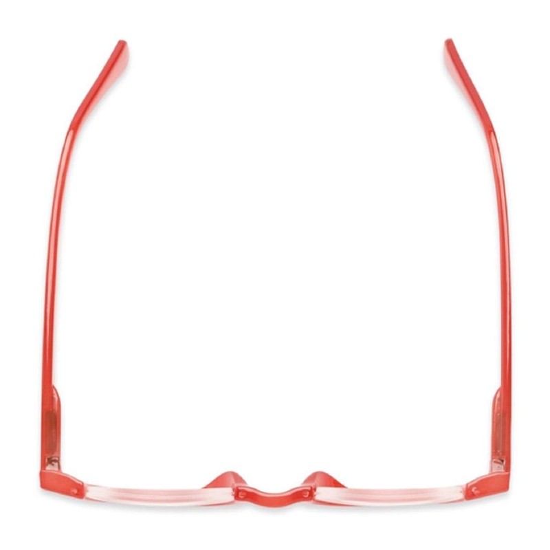 The Shay Colorful Semi-Rimless Half Reader Reading Glasses, 2.75 Red