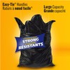 Glad Black Garbage Bags - Large 90 Litres- 30 Trash