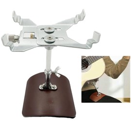 Classical Guitar Support Adjustable Guitar Foot Stool Guitar Rest Support Professional Classical Guitar Lifter Guitar Leg Rest Bracket for Guitar Players Brown Claw Style