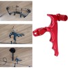 Metal 4-Finger Bow Release Caliper Thumb Trigger Grip Hunting Shooting