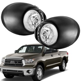 munirater 1 Pair Driver and Passenger Side Fog Light Assembly Replacement for Tundra 2007-2013