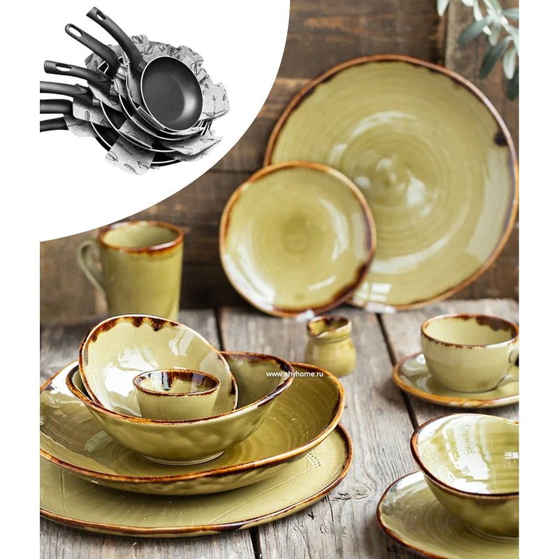 Pan Protector, 6-Piece Set and 3-Piece Set in Various Sizes,