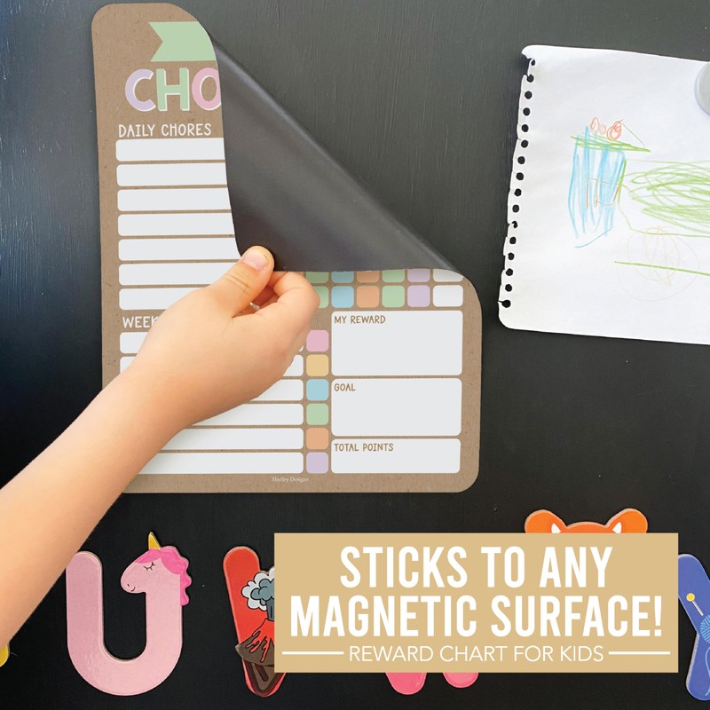 Hadley Designs Magnetic Chore Chart for Kids C 3 Pack