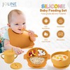 Joline Designs Silicone Baby Feeding Set - Perfect silicone plates