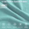 Foreate Canvas Fabric, 12oz Natural Cotton Duck Canvas Fabric by
