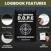 VALUE PLUS All Weather Proof DOPE Book for Rifle Shooting