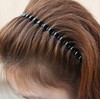PUBAMALL Diadema ondulada de primavera, aro para el cabello, diadema