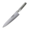 Global Stainless Steel 8-Inch Chef`s Knive with 2-Stage Handheld Knife