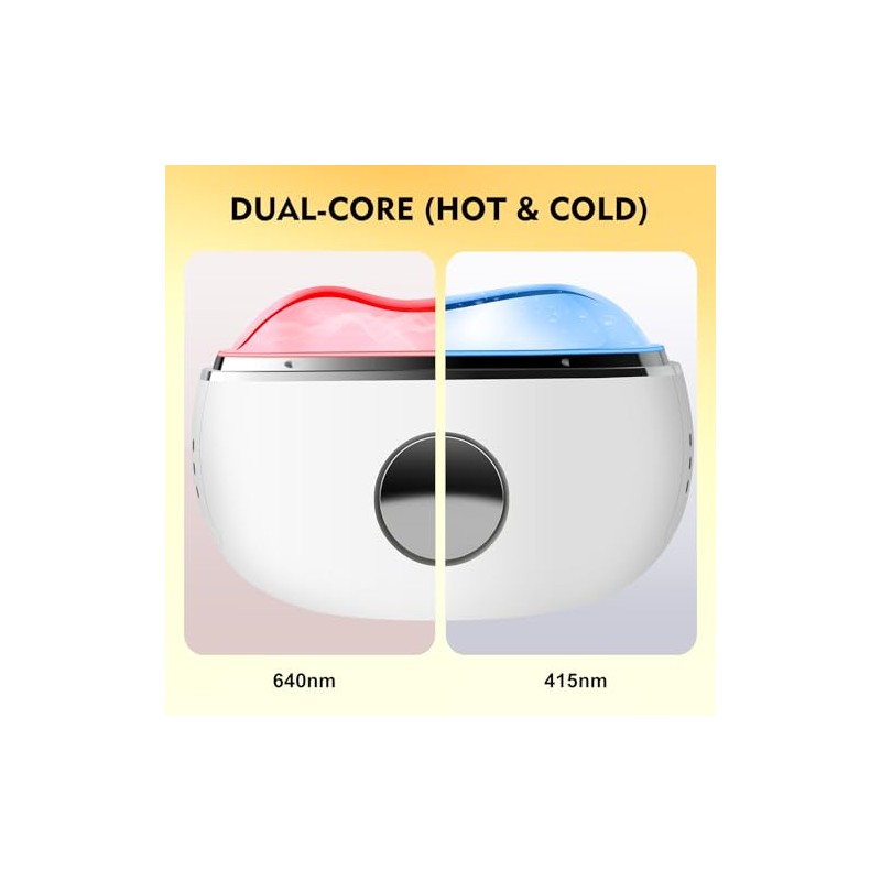 7 in 1 Facial Massager Tool for Skincare Routine, Hot