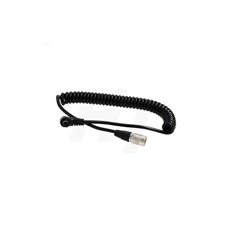 HangTon Zaxcom Zoom F4 F8 Recorder Coiled Power Cable Right