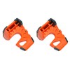 Wedge-It - The Ultimate Door Stop - Orange (2 Pack)
