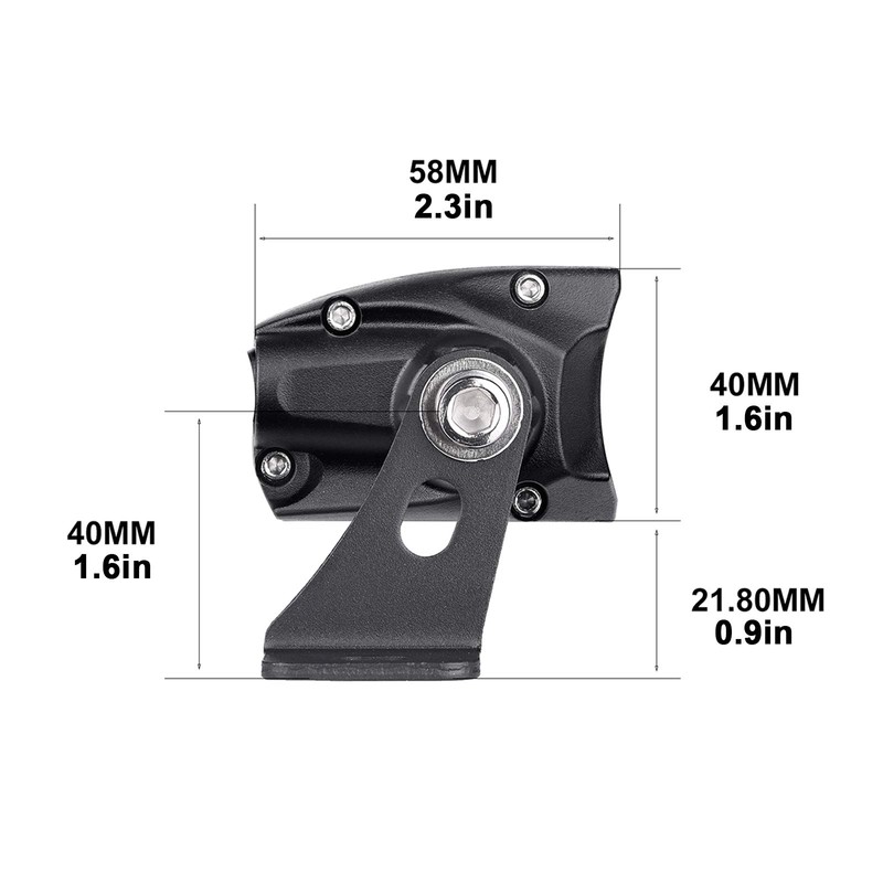 10in 2nd Gen XKGLOW Razor Light Fog Strobe Combo With