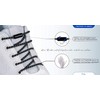 BETTER THREE Laces, elastic laces, round with aluminium twist closure,