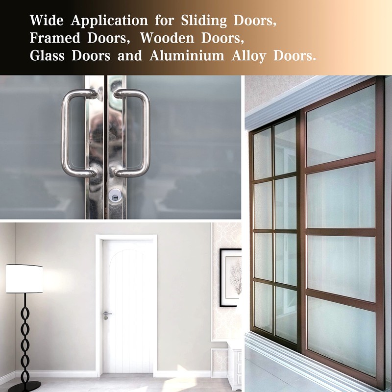RupXinSplend Cylinder Deadbolt Mortise Lock - Commercial Storefront Door Lock