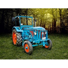 Oldtimer Traktor Hanomag (Puzzle)