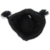 Champion 430-0023 Boa Winter Cap, Kids, Boa Knit Cap, Black